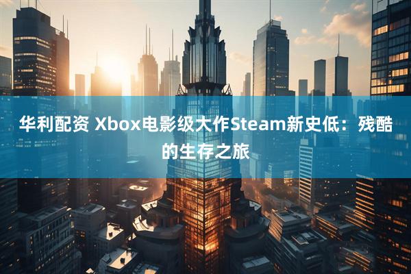华利配资 Xbox电影级大作Steam新史低：残酷的生存之旅